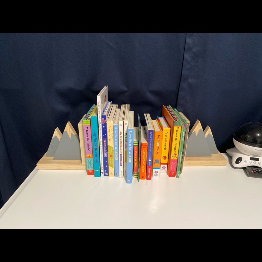 Mountain Bookends (no books)